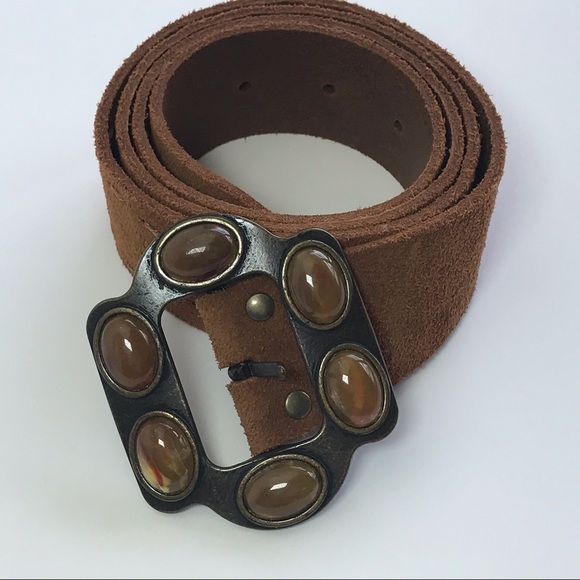 ANTONIAZZI FERENZE suede belt like NEW - Picture 6 of 14